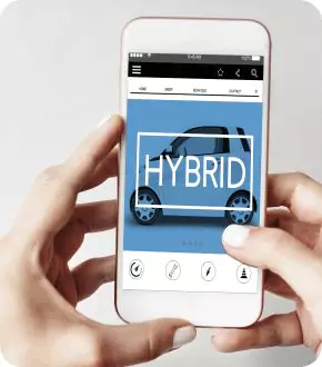 Hybrid mobile app development